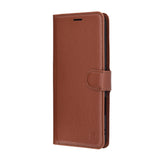 Husa pentru Honor 400 Lite, Techsuit Leather Folio, maro