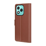 Husa pentru Honor 400 Lite, Techsuit Leather Folio, maro