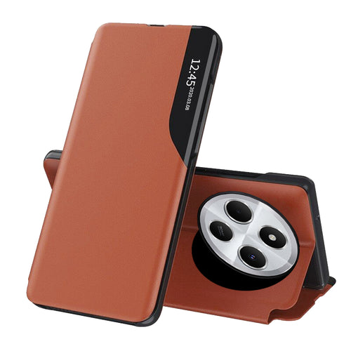 Husa pentru Xiaomi Redmi 14C, Techsuit eFold Series, portocaliu