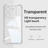 Husa pentru Xiaomi POCO M7 Pro 5G, Techsuit Shockproof Clear Silicone, transparenta