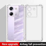 Husa pentru Xiaomi POCO M7 Pro 5G, Techsuit Shockproof Clear Silicone, transparenta