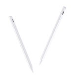 Stylus pen Lito (T3), pentru Android, iOS, Microsoft, Type-C, Incarcare rapida, 90mAh, Aliaj aluminiu, alb
