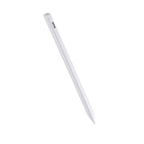 Stylus pen Lito (T3), pentru Android, iOS, Microsoft, Type-C, Incarcare rapida, 90mAh, Aliaj aluminiu, alb