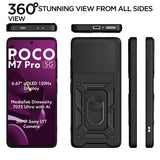 Husa pentru Xiaomi POCO M7 Pro 5G, Techsuit CamShield Series, negru