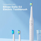 Bitvae Toothbrush Heads (SDD2), pentru Bitvae D2, x4, Alb
