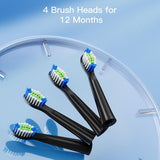 Bitvae Toothbrush Heads (SDD2), pentru Bitvae D2, x4, Alb