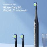 Bitvae Toothbrush Heads (SDD2), pentru Bitvae D2, x4, Alb