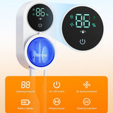 Bitvae Air Drying Sanitizer (BVX122), pentru Toothbrush, UV Disinfection, Inductive Switch, Antibacterial, LED Screen, Alb