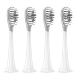 Bitvae Toothbrush Heads (GCS22), Gum Care, Ultra Soft Bristles, pentru Bitvae S2\S3, x4, Alb