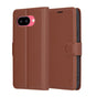 Husa pentru Google Pixel 9a, Techsuit Leather Folio, maro