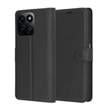 Husa pentru Honor 200 Smart, Techsuit Leather Folio, maro