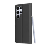 Husa pentru Samsung Galaxy S25 Ultra, Techsuit Leather Folio, maro
