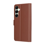 Husa pentru Samsung Galaxy S25 Plus, Techsuit Leather Folio, maro