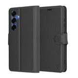 Husa pentru Samsung Galaxy S25, Techsuit Leather Folio, maro