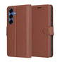 Husa pentru Samsung Galaxy S25, Techsuit Leather Folio, maro