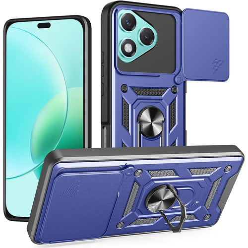 Husa pentru Honor 400 Lite, Techsuit CamShield Series, albastru