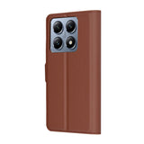 Husa pentru Xiaomi 14T Pro, Techsuit Leather Folio, maro
