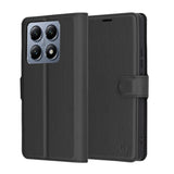 Husa pentru Xiaomi 14T Pro, Techsuit Leather Folio, maro