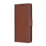 Husa pentru Samsung Galaxy A16 4G, Techsuit Leather Folio, maro