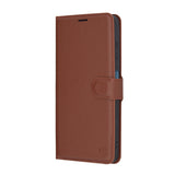 Husa pentru Samsung Galaxy A06 4G, Techsuit Leather Folio, maro