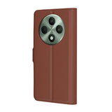 Husa pentru OPPO Reno12 F 5G, Techsuit Leather Folio, maro