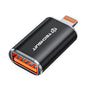 Adaptor Techsuit Premium OTG Adapter Hyperport (A6), USB3.0 to Lightning, PD30W, 5Gbps, GaN, Converter pentru iPhone