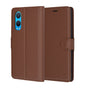 Husa pentru OnePlus Nord CE4 Lite, Techsuit Leather Folio, maro