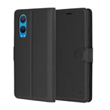Husa pentru OnePlus Nord CE4 Lite, Techsuit Leather Folio, maro