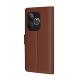 Husa pentru Realme GT 6, Techsuit Leather Folio, maro