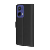 Husa pentru Motorola Moto G85, Techsuit Leather Folio, negru