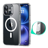 Husa pentru iPhone 16, ESR Classic Hybrid HaloLock, transparenta