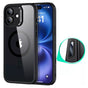 Husa pentru iPhone 16, ESR Classic Hybrid HaloLock, negru/transparenta
