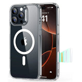 Husa pentru iPhone 16 Pro Max, ESR Classic Hybrid HaloLock, transparenta