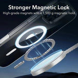 Husa pentru iPhone 16 Pro Max, ESR Classic Hybrid HaloLock, transparenta
