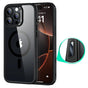 Husa pentru iPhone 16 Pro Max, ESR Classic Hybrid HaloLock, negru/transparenta