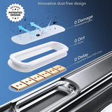 Husa pentru iPhone 16 Pro Max, ESR Classic Hybrid HaloLock, negru/transparenta