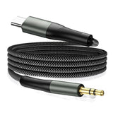 Adaptor, Techsuit Premium Cable Nexasound Ac16 Type-C to 3 5mm Jack DAC Chip Nylon Braided Aluminum Alloy 1m Koff
