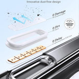 Husa pentru iPhone 16 Pro, ESR Classic Hybrid HaloLock Kickstand, negru frost