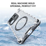 Husa pentru Xiaomi Redmi Note 14 5G, Techsuit HoneyComb Shield MagSafe, alb