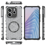 Husa pentru Xiaomi Redmi Note 14 5G, Techsuit HoneyComb Shield MagSafe, alb
