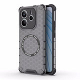 Husa pentru Xiaomi Redmi Note 14 5G, Techsuit HoneyComb Shield MagSafe, alb