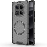 Husa pentru Xiaomi Redmi Note 14 Pro 4G, Techsuit HoneyComb Shield MagSafe, alb