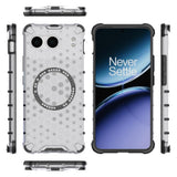 Husa pentru OnePlus Nord 4, Techsuit HoneyComb Shield MagSafe, alb