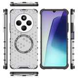 Husa pentru Xiaomi Redmi 14C, Techsuit HoneyComb Shield MagSafe, alb
