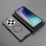 Husa pentru Xiaomi Redmi 14C, Techsuit HoneyComb Shield MagSafe, alb