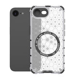 Husa pentru iPhone 16e, Techsuit HoneyComb Shield MagSafe, alb