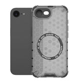 Husa pentru iPhone 16e, Techsuit HoneyComb Shield MagSafe, alb