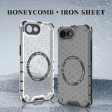Husa pentru iPhone 16e, Techsuit HoneyComb Shield MagSafe, alb