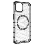 Husa pentru iPhone 14, Techsuit HoneyComb Shield MagSafe, alb