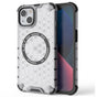 Husa pentru iPhone 14, Techsuit HoneyComb Shield MagSafe, alb